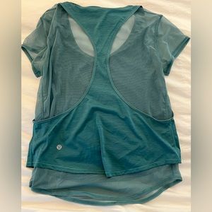 Lululemon Set The Course Short Sleeve